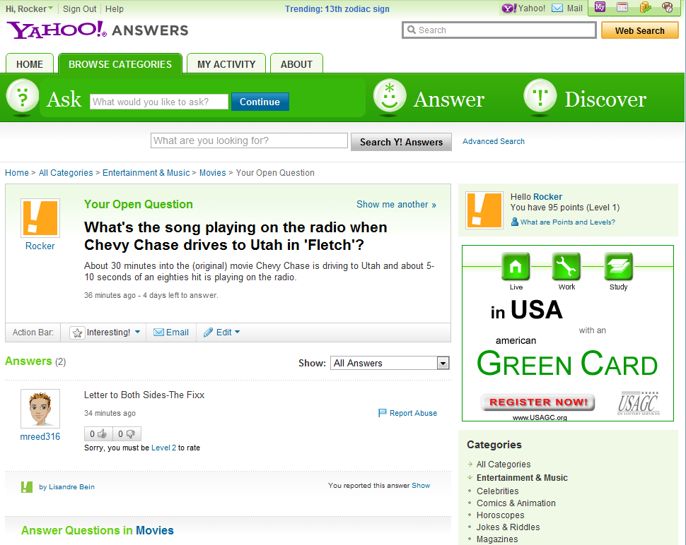 What is Yahoo Answers?