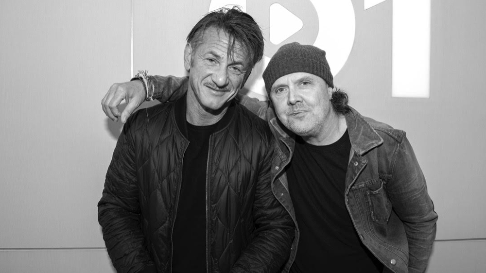 Lars Ulrich meets Sean Penn
